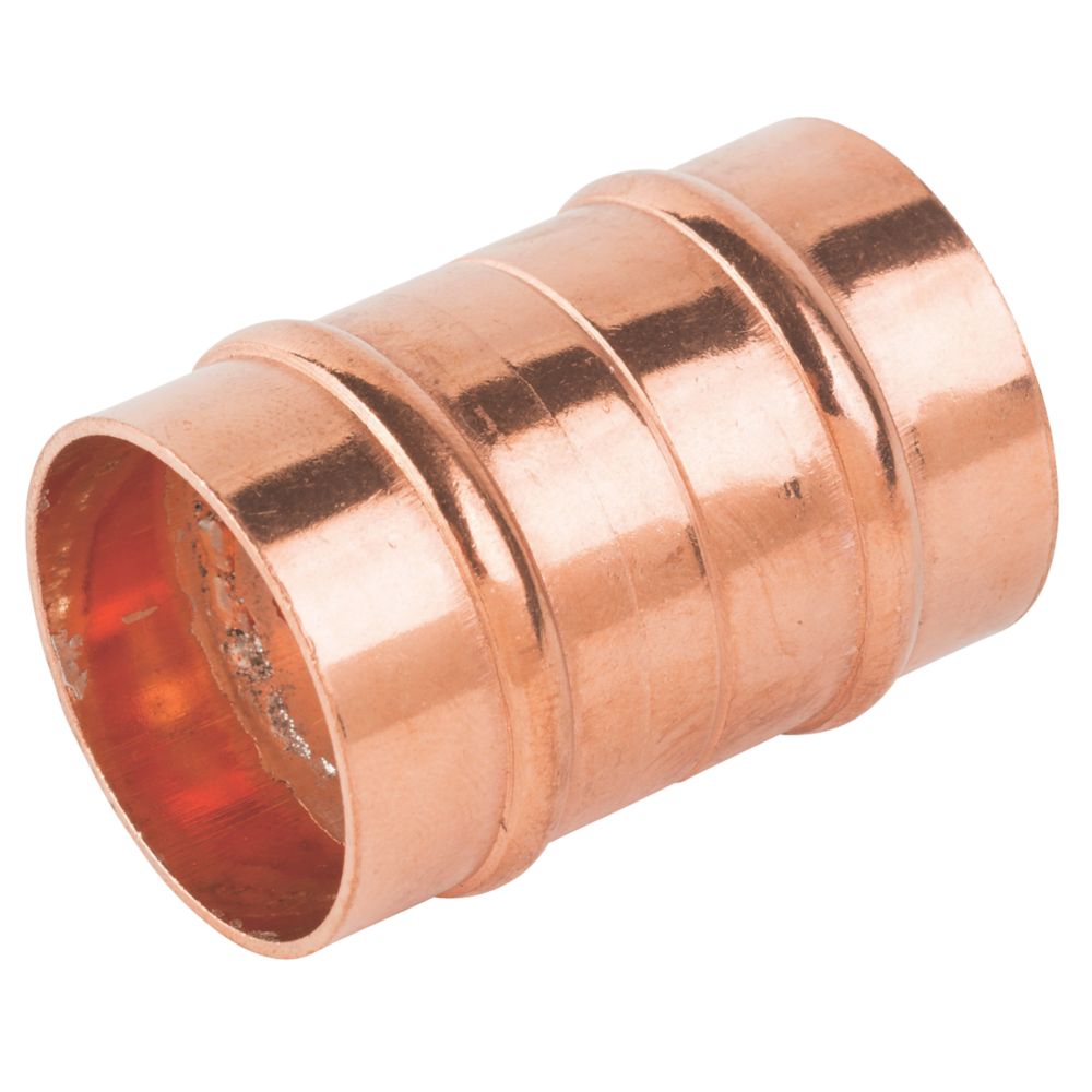 Midbrass Copper Solder Ring Equal Coupler 1 Screwfix