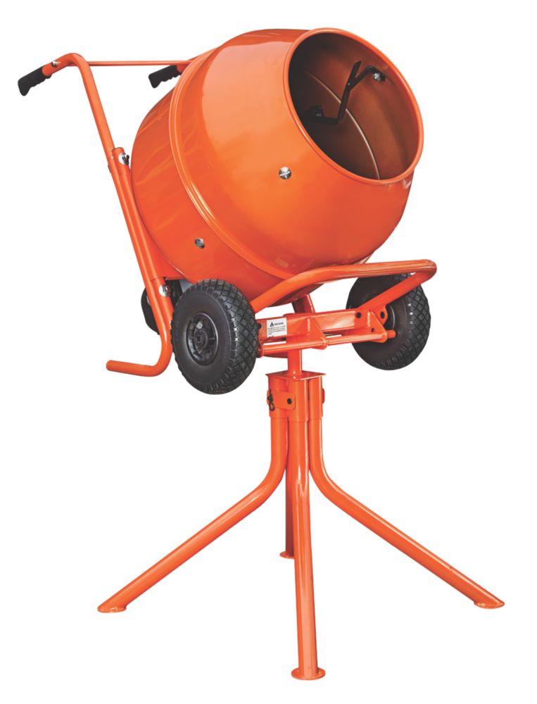 134ltr Concrete Mixer 230v Cement Mixers Screwfix Ie