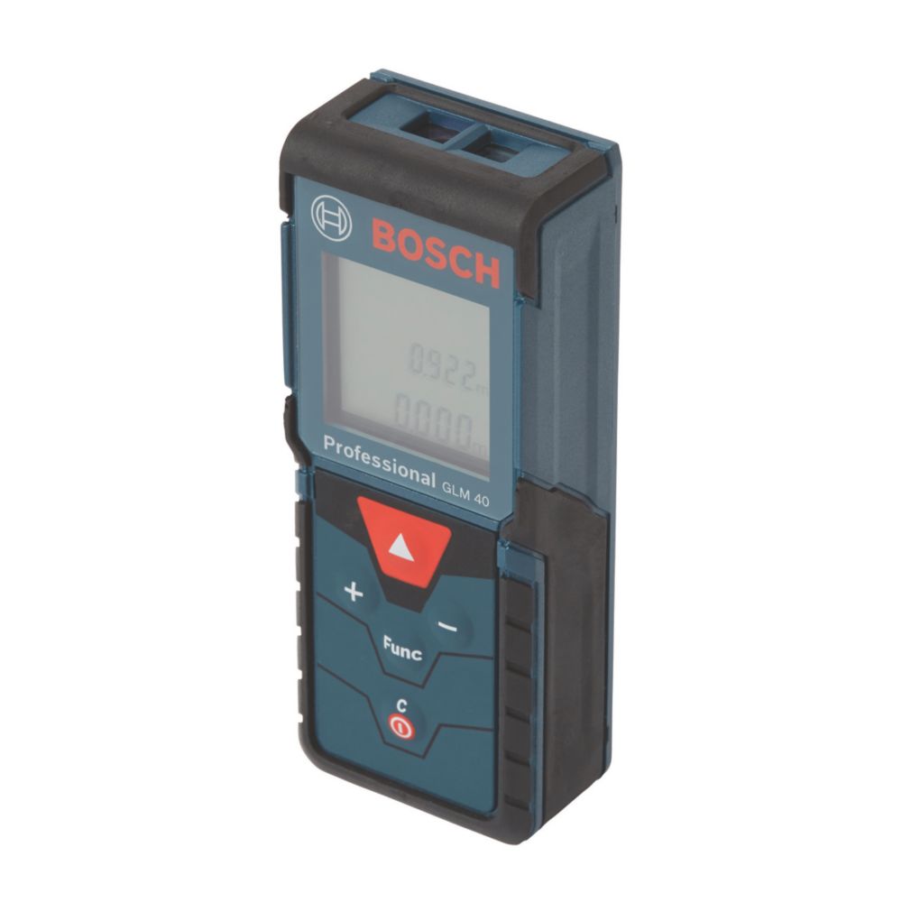 Bosch Glm 40 Laser Rangefinder Distance Measures Screwfix Ie