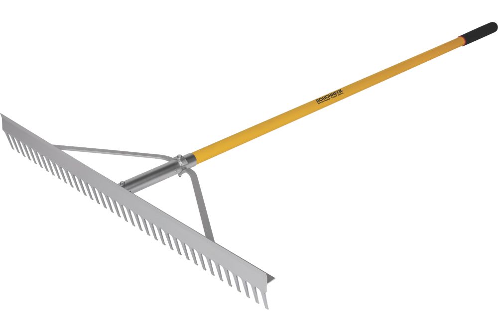 how to use a landscaping rake