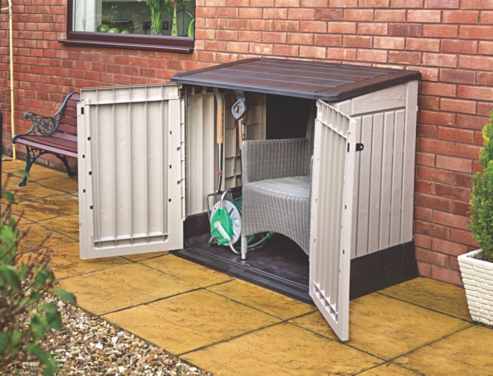 Keter Storage Unit 4 X 2 X 4 Garden Storage Screwfix Ie