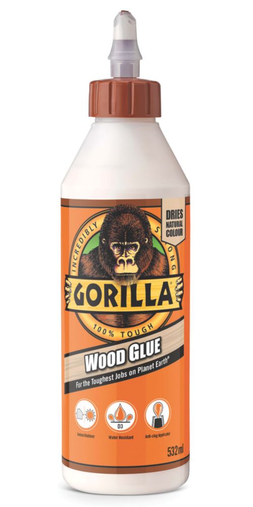 Gorilla Glue Wood Glue 532ml Wood Glues Screwfix Ie