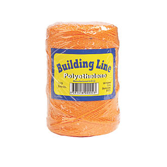 10 x 50m Hi Vis Orange Builders Line Reel String Building Brick Masonry Home DIY 