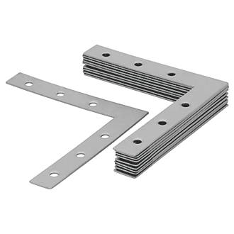 ANGLE BRACKET HIGH QUALITY GALVANISED STEEL L SHAPE WORKTOP KITCHEN 50 to 150mm 