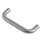 Eurospec Fire Rated D Pull Handle Satin Stainless Steel 19mm x 169mm
