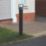 Brackenheath iSpot Bollard Post Light 855mm Black