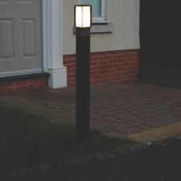 Brackenheath iSpot Bollard Post Light 855mm Black