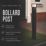 Brackenheath iSpot Bollard Post Light 855mm Black