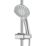 Highlife Bathrooms Nevis Shower Kit Chrome Finish