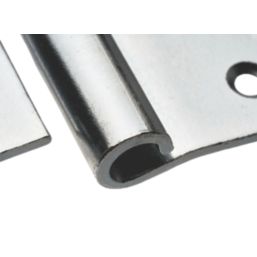 Smith & Locke Polished Chrome  Rising Butt Hinges RH 75mm x 70.6mm 2 Pack
