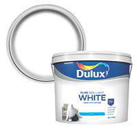 Dulux  Matt Emulsion Paint Pure Brilliant White 10Ltr