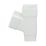 FloPlast  Square Pipe Branch White 65mm