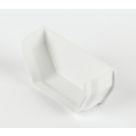 FloPlast  Square Internal Stop End White 114mm