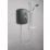 Triton Enrich Black/Chrome 8.5kW  Manual Electric Shower