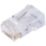 Ideal RJ45 8P/8C Feed-Thru Modular Plugs 100 Pack