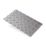 Essentials Checkerplate Protective Door Plate Aluminium 250mm x 500mm x 1.7mm