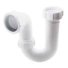 Flomasta Tubular Swivel P Trap White 40mm