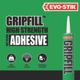 Evo-Stik Gripfill Solvented Grab Adhesive Beige 350ml
