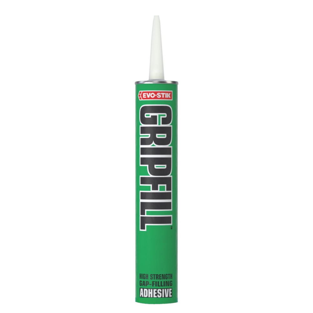 Evo-Stik Gripfill Solvented Grab Adhesive Beige 350ml - Screwfix