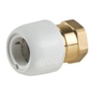 Hep2O  Plastic Push-Fit Adapting Female Coupler 22mm x 3/4"