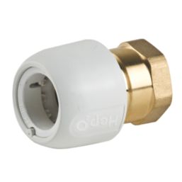 Hep2O  Plastic Push-Fit Adapting Female Coupler 22mm x 3/4"