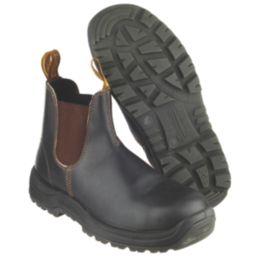 Blundstone 062   Safety Dealer Boots Brown Size 7