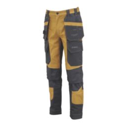 DEWALT Pro Ultra Work Trousers Clay / Grey 34" W 31" L