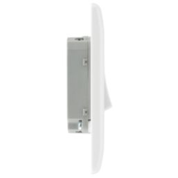 British General 800 Series 10AX 4-Gang 2-Way Light Switch  White