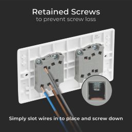 British General 800 Series 10AX 4-Gang 2-Way Light Switch  White