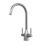 ETAL Astrid Dual Lever Kitchen Mixer Brushed Nickel