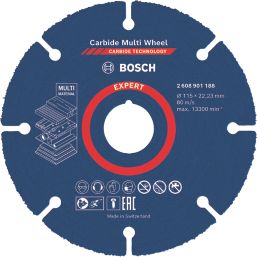 Bosch Expert Multi-Material Multi-Wheel 115mm (4 1/2") x 22.23mm