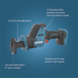 Erbauer ERI1090RSP 18V Li-Ion EXT Brushless Cordless Reciprocating Saw - Bare