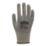 Site  PU Palm Touchscreen Gloves Grey X Large