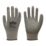 Site  PU Palm Touchscreen Gloves Grey X Large