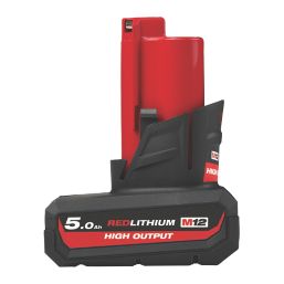 Milwaukee M12 HB5 12V 5.0Ah Li-Ion RedLithium High Output Battery