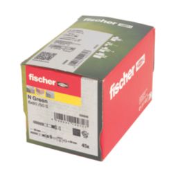 Fischer  Plastic Hammerfix N Green 6mm x 80mm 45 Pack