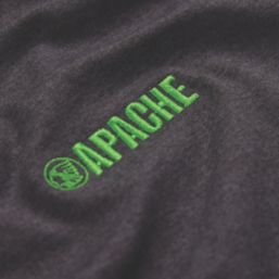 Apache Vancouver Short Sleeve T-Shirt Charcoal Grey Medium 44" Chest