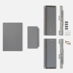 Essentials Soto Deep Drawer Box Matt Grey 400mm