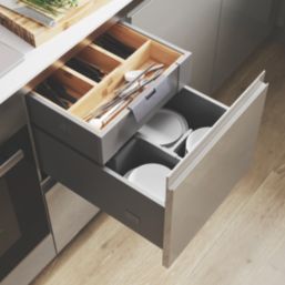 Essentials Soto Deep Drawer Box Matt Grey 400mm