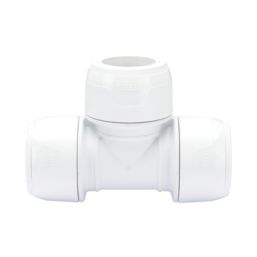 Hep2O  Plastic Push-Fit Equal Keyless Tee 28mm