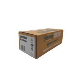 TimbaScrew  TX Wafer Thread Cutting Timber Screws 6.7mm x 200mm 50 Pack