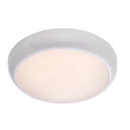 Saxby AmazonPro CCT LED Flush Ceiling/Wall Light White 18W 1800lm
