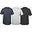 Dickies Rutland Short Sleeve T-Shirt Set Assorted Colours XX Large 43.7" Chest 3 Pieces