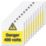 Essentials  'Danger 400V' Electrical Warning Labels 75mm x 75mm 25 Pack
