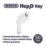 Hep2O  Plastic Push-Fit Equal 135° Stem Elbow 10mm