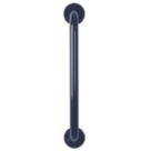 Croydex  Straight Doc M Grab Bar Blue 450mm