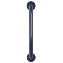 Croydex  Straight Doc M Grab Bar Blue 450mm