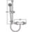 Ideal Standard Alto EV Gravity-Pumped Flexible Exposed Chrome Thermostatic Mixer Shower