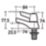 Armitage Shanks Sandringham 21 Chrome 130mm Cloakroom Lever 2 Tap Holes Basin Pillar Tap