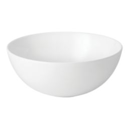 Swirl Chagan White Basin No Tap Holes 328mm